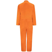 Combinaison de travail unisexe antistatique en toile de coton 100% légère de haute qualité avec fermeture éclair, personnalisable pour homme