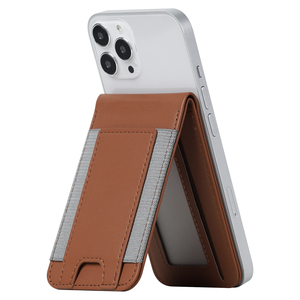 PU da chủ thẻ điện thoại di động nam châm thẻ túi trường hợp đối với kinh doanh từ iPhone ví điện thoại trường hợp chủ thẻ - Product Image 4