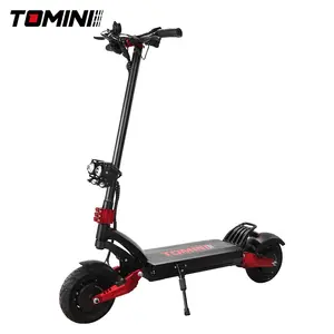 Tomini CE ROHS Factory Cheap Foldable Electric Scooter Adult 3000W Dual Suspension E Scooter in Eu Warehouse