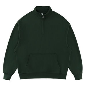 เสื้อฮู้ดคอเต่าแบบหลวม ผลิตตามสั่ง คุณภาพสูง เป็นมิตรกับสิ่งแวดล้อม ผ้าโพลีเอสเตอร์/คอตตอน 340 กรัม บุซับใน สำหรับผู้ชาย - Product Image 3