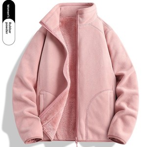 Fabricantes <span class=keywords><strong>de</strong></span> ropa Abrigo nuevo <span class=keywords><strong>de</strong></span> invierno personalizado Cárdigan informal grueso <span class=keywords><strong>de</strong></span> terciopelo para <span class=keywords><strong>mujer</strong></span> Top <span class=keywords><strong>de</strong></span> manga larga cálido <span class=keywords><strong>de</strong></span> Color sólido - Product Image 2