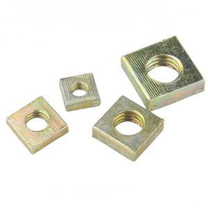 สกรูหัวเหลี่ยมเหล็ก ANSI/ASME B 18.2.2 ขนาด 1/4 5/16 3/8 นิ้ว พร้อมน็อต - Product Image 1