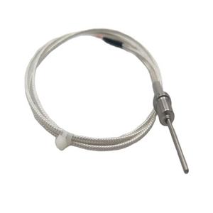 Aangepaste Probe 4.8*70mm <span class=keywords><strong>RTD</strong></span> 2-draads <span class=keywords><strong>Pt100</strong></span> Temperatuursensor met schroefdraad - Product Image 1
