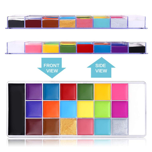 20 colori per il corpo sicuro per il trucco dell'olio Non tossico per viso e corpo vernice sicura per le forniture di pittura per il corpo - Product Image 1