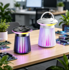 Lámpara Antimosquitos LED Recargable por USB Ecológica para Cocina y Oficina, 10 Horas de Duración, Material ABS, Temporada de Verano - Product Image 5