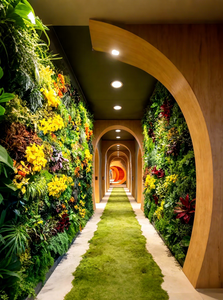 Plantas Verdes Artificiales al por Mayor, Hojas de Follaje para Decoración de Bodas, Fondo de Pared de Flores DIY, Decoración para Eventos en el Hogar - Product Image 5