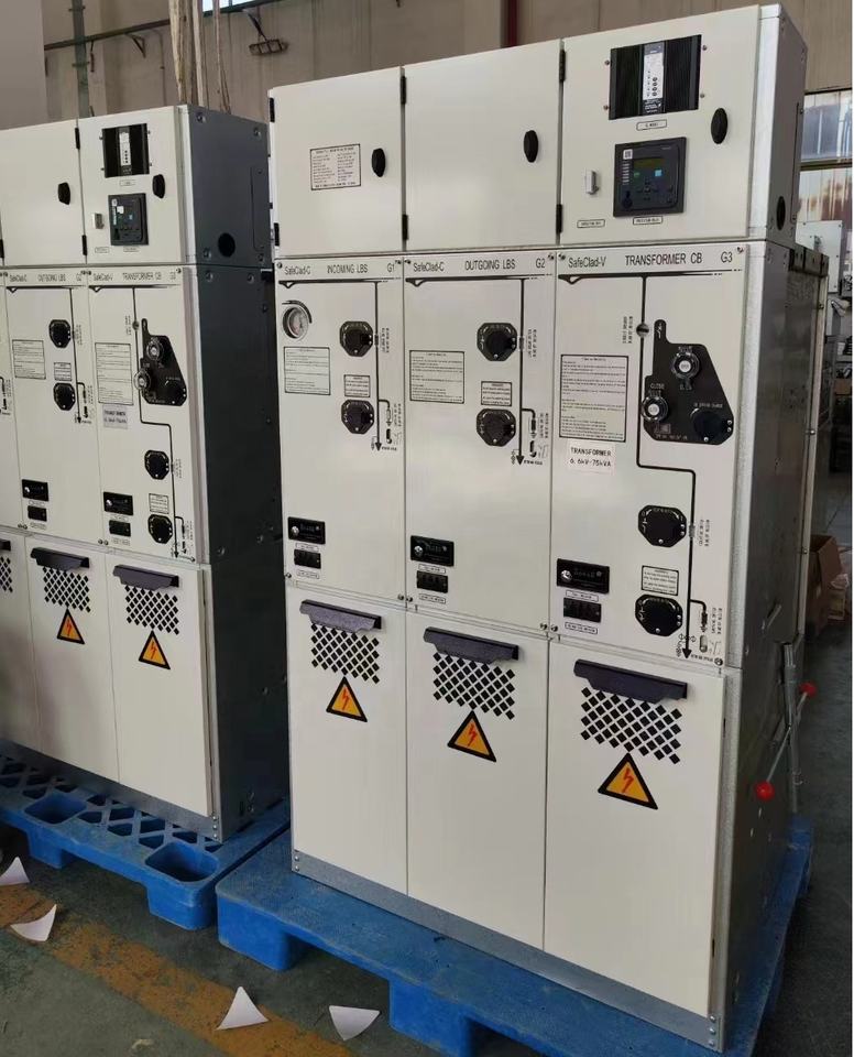 24kV RMU SF6 Gas Insulated Ring Main Unit Power Distribution Cabinet ...
