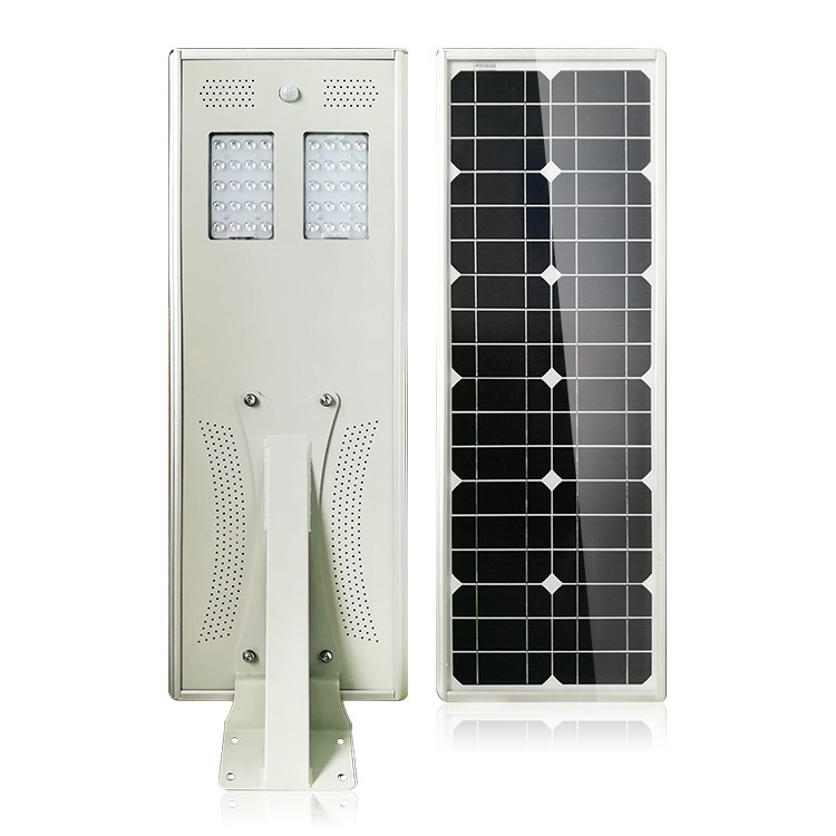 Inteligente led de la calle lámpara de 40 vatios precio bajo solar luz integrada para la venta