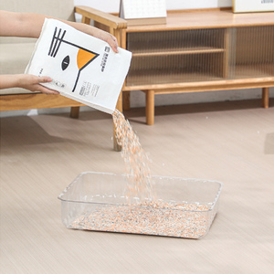 Bac à litière pour <span class=keywords><strong>chat</strong></span> jetable en plastique écologique 20L en <span class=keywords><strong>papier</strong></span> moulé avec fonction de nettoyage facile Vente en gros - Product Image 3