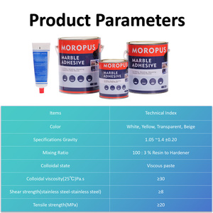 Adhesivo Acrílico de Doble Componente de Curado Rápido, Solución Sólida <span class=keywords><strong>para</strong></span> Pegado de Mármol en Construcción Cerámica - Product Image 2