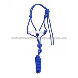 Shemax Horse <b>Rope</b> Halter/Headcollar With <b>Lead</b> <b>Rope</b> Blue - Product Image 6
