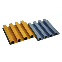 Panneau de bardage extérieur en composite bois-plastique (WPC) PVC imperméable, style européen, pour décoration extérieure, usage domestique, villa
