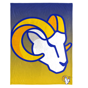 Özel Futbol 32 Takım Battaniyesi Flanel Bebek Battaniyesi Öğle Arası Kanepe Yatak Örtüsü Battaniyesi Los Angeles Rams Gradyan Renkli - Product Image 1