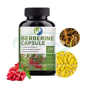 Ausreson Berberine Cápsulas OEM Berberine Hcl Hydrochloride Cápsulas Suplementos 1000mg 500 mg Berberine Cápsulas - Product Image 2