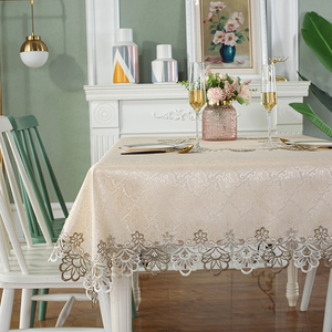 Embroidery Organza Tablecloth Rosette <strong>Table</strong> <strong>Cloth</strong> Covers Beaded Tablecloth in <strong>Table</strong> <strong>Cloth</strong> - Product Image 5