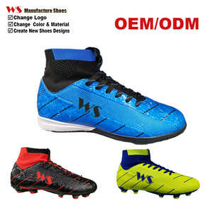 <span class=keywords><strong>Scarpe</strong></span> <span class=keywords><strong>da</strong></span> <span class=keywords><strong>calcio</strong></span> <span class=keywords><strong>da</strong></span> uomo di alta qualità FG Factory tacchetti <span class=keywords><strong>da</strong></span> interno/esterno <span class=keywords><strong>con</strong></span> soletta in gomma tonda e chiusura a punta tonda - Product Image 2