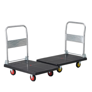 عربة دفع بحجم 70X42 ، عربة دفع مدمجة مطوية بالكامل مع عجلات دوارة درجة - Product Image 5