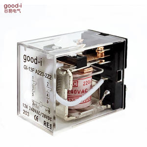 Relais miniature soudable Good-i, type 8 broches, HH62P JQX-13F GI-13F A220-2Z2 - Product Image 2