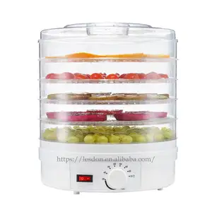 50% Discount Latest Hot, Sale Commercial Small Digital 5 Layers Fruit Vegetable Multi-Tier Food Dehydrator/