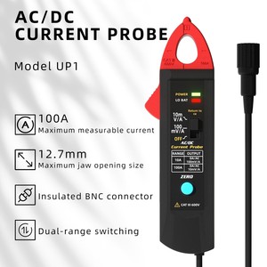 Pinza Amperimétrica TTLTES BSIDE UP1 100A con Sonda de Corriente III 600V para Uso Profesional - Product Image 5
