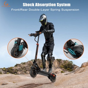 KUGOO M4 PRO MAX Scooter Eléctrico Plegable Todoterreno, Motor de 600W, Alcance de 60KM, Patineta Eléctrica para Adultos - Product Image 5