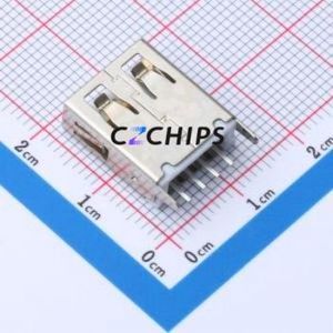 <b>USB</b>-U255ZH150-BWS <b>USB</b> Connector Through hole Component (THT) Connector <b>USB</b> <b>2.0</b> Through Hole - Product Image 2