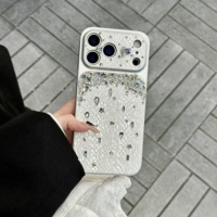 Étui de téléphone en cuir PU antichoc de luxe pour iPhone, effet peau de serpent