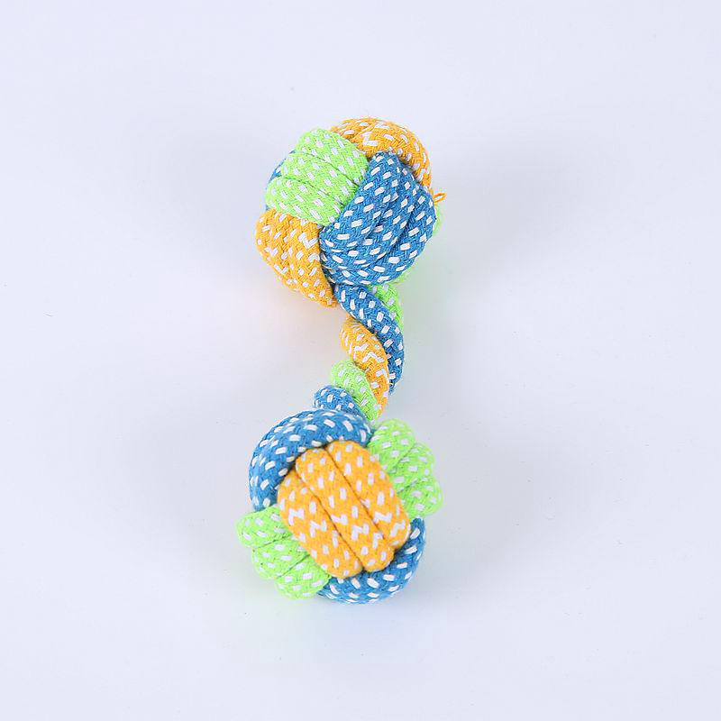 Cotton rope dumbbell 18cm80g