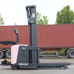 מלגזה חשמלית ורודה להרמת משטחים 1000 ק\"ג 1500 ק\"ג 2000 ק\"ג מלגזה חשמלית מלאה בעמידה - Product Image 6