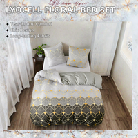 Meilleures ventes STARZ HOME, ensemble de literie personnalisé en coton 100% 300TC, broderie appliquée, toutes saisons, nouveau design moderne imprimé