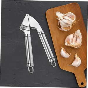 Trituradora Manual de ajo apta para lavavajillas, prensa de ajo de acero inoxidable, Premium picadora de Grado Profesional de ajo, juego de pelador - Product Image 5