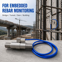 Sensor de Vibración para Varillas de Acero para Proyectos de Ingeniería Civil