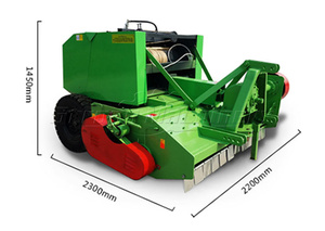 Germany Standard Agricultural Small Round <b>Straw</b> Baler Square Hay Baler Mini Grass Baler - Product Image 4