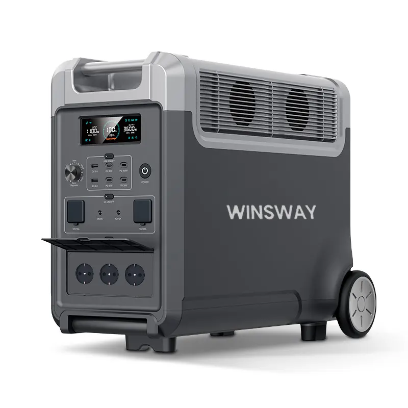 Manufacturer Provides Portable Power Station Emergency Power 3600w Solar Generator