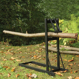 JH-Mech scie à bûches cheval robuste en toute sécurité facile à assembler étant léger réglable jardins acier pliant <span class=keywords><strong>chevalet</strong></span> - Product Image 3