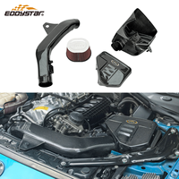 Kit de boîte d'admission d'air en fibre de carbone EDDYSTAR pour BMW M2 F87 N55 3.0T 2016-2018 Système d'admission d'air froid
