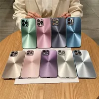 Étui de téléphone carré CD éblouissant pour iPhone 11 12 13 14 15 16 17 Air Pro Max Plus, coque en silicone avec protection d'objectif