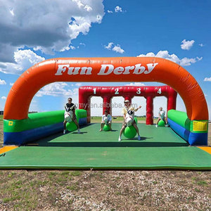 GMY Gonflable Offre Spéciale Piste <span class=keywords><strong>de</strong></span> <span class=keywords><strong>Course</strong></span> <span class=keywords><strong>de</strong></span> <span class=keywords><strong>Chevaux</strong></span> Gonflable <span class=keywords><strong>Course</strong></span> <span class=keywords><strong>de</strong></span> <span class=keywords><strong>Chevaux</strong></span> Derby Gonflable Jeux <span class=keywords><strong>de</strong></span> Team Building - Product Image 2