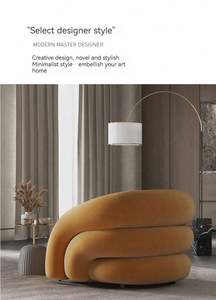 2025 GEDO Sofas tuhl Modernes Wohnzimmer Einsitzer Freizeit <span class=keywords><strong>sofa</strong></span> - Product Image 5