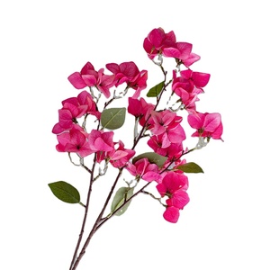 Bougainvilliers artificiels en gros, longueur 86 cm, bougainvilliers en soie pour la décoration de la maison - Product Image 1