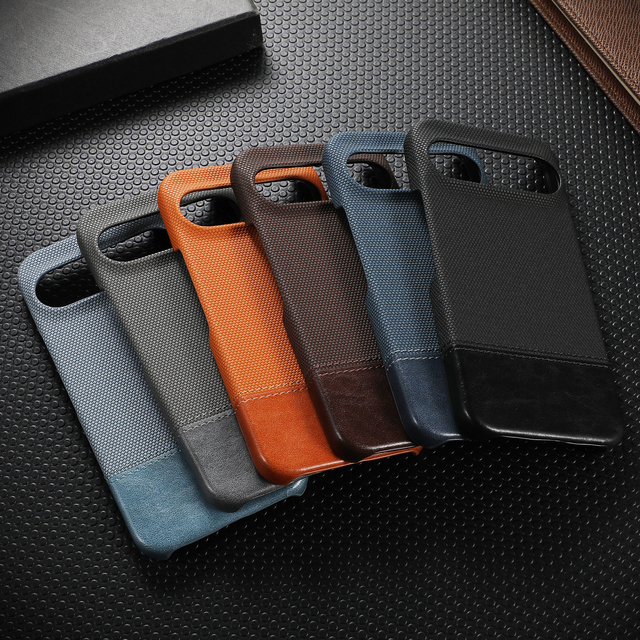 Business PU Leather Magnetic Cell Phone Case for Google Pixel 10 Pro XL 8 Pro 9 Pro XL Shockproof Wireless Charging Hard Cover
