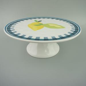 <span class=keywords><strong>Assiette</strong></span> à dessert en porcelaine européenne à <span class=keywords><strong>pied</strong></span> haut, écologique, moderne, pour mariage, anniversaire, plateau à fruits - Product Image 6