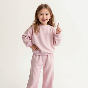 Felpa in Cotone per Bambini Hongbo / T-shirt Personalizzata per Bambini all'Ingrosso Felpa Girocollo Personalizzata per Bambini da 8 a 14 Anni - Product Image 2