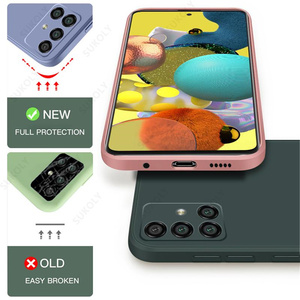 Nuova custodia morbida in Silicone alla moda per Samsung S23 S22 custodia in Silicone Ultra ad angolo retto per custodia Samsung <span class=keywords><strong>Galaxy</strong></span> A14 A54 A34 5G - Product Image 6