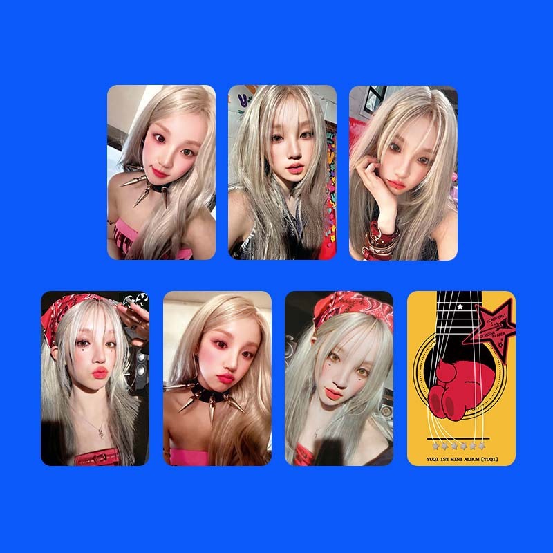 KPOP YUQI SOLO YUQ1 Photocard - High Quality Decorative Item