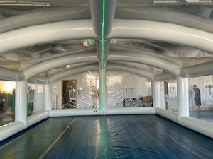 Tentes et abris, couverture <span class=keywords><strong>de</strong></span> <span class=keywords><strong>piscine</strong></span> gonflable transparente étanche, tente <span class=keywords><strong>de</strong></span> <span class=keywords><strong>piscine</strong></span> gonflable d'hiver, dôme d'eau LED - Product Image 6