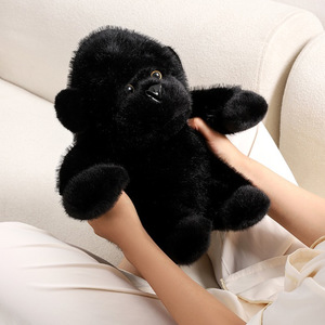 Peluche Gorille Populaire, <span class=keywords><strong>Jouet</strong></span> en Peluche Réaliste Gorille Noir, Poupée en Peluche Mignonne et Douce, Cadeau de Vacances, Vente en Gros - Product Image 5