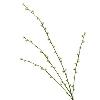 Vente en gros de branches de saule artificielles, vertes, orange, blanches, fausses branches de saule pour la décoration florale de la maison, de l'hôtel, du mariage