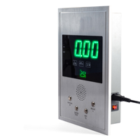 Gonfleur de pneus portable en métal avec manomètre numérique LED, gonflage rapide, contrôle de pression réglable, arrêt automatique