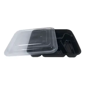 Tùy chỉnh cấp thực phẩm đa giác PP ăn trưa container hộp nhựa PP container Khay cho thịt đông lạnh bao bì thực phẩm